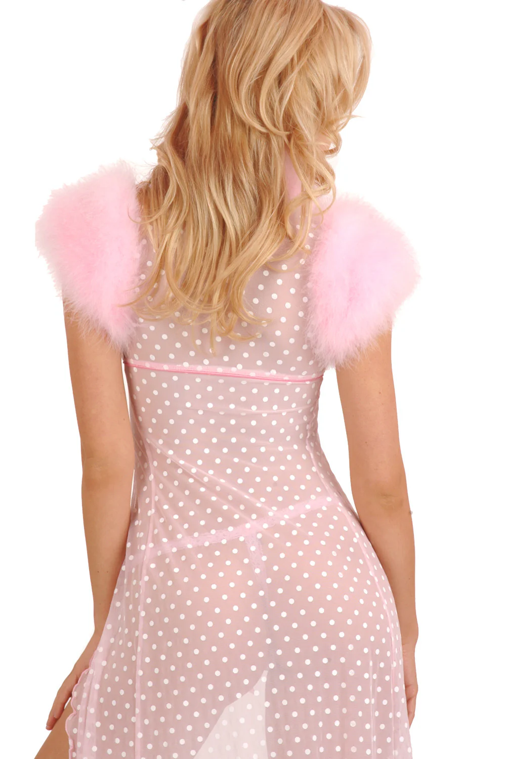 Créme Chantilly Fleur Long Robe - Image 6