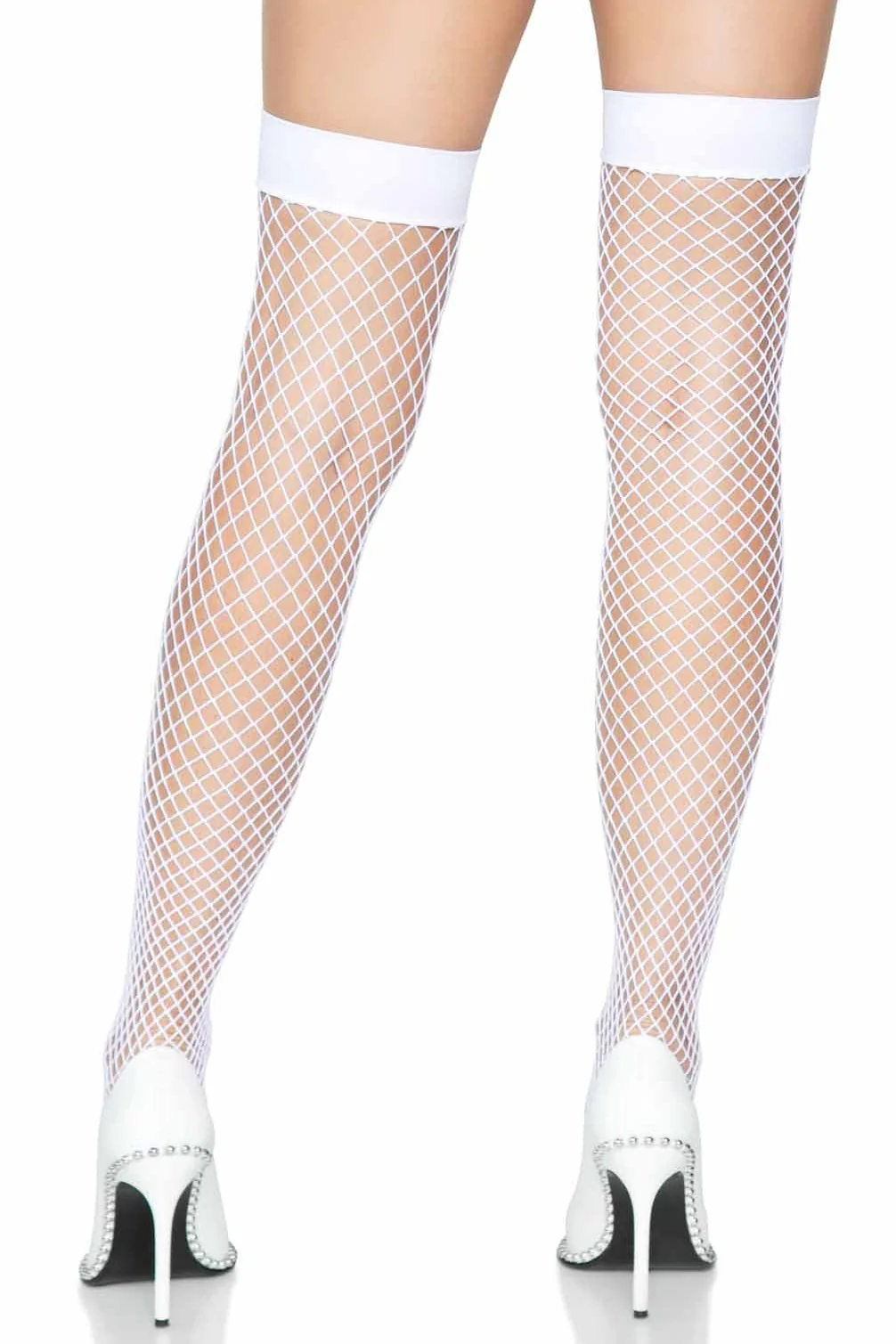 Diamond Net Thigh Highs - Image 4