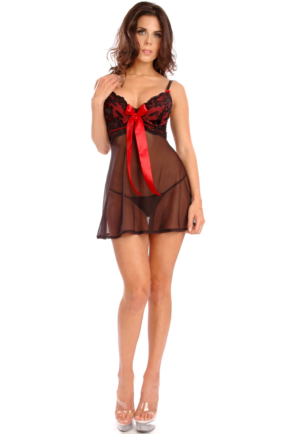 Fleurette Underwire Molded Cup Babydoll - Image 5