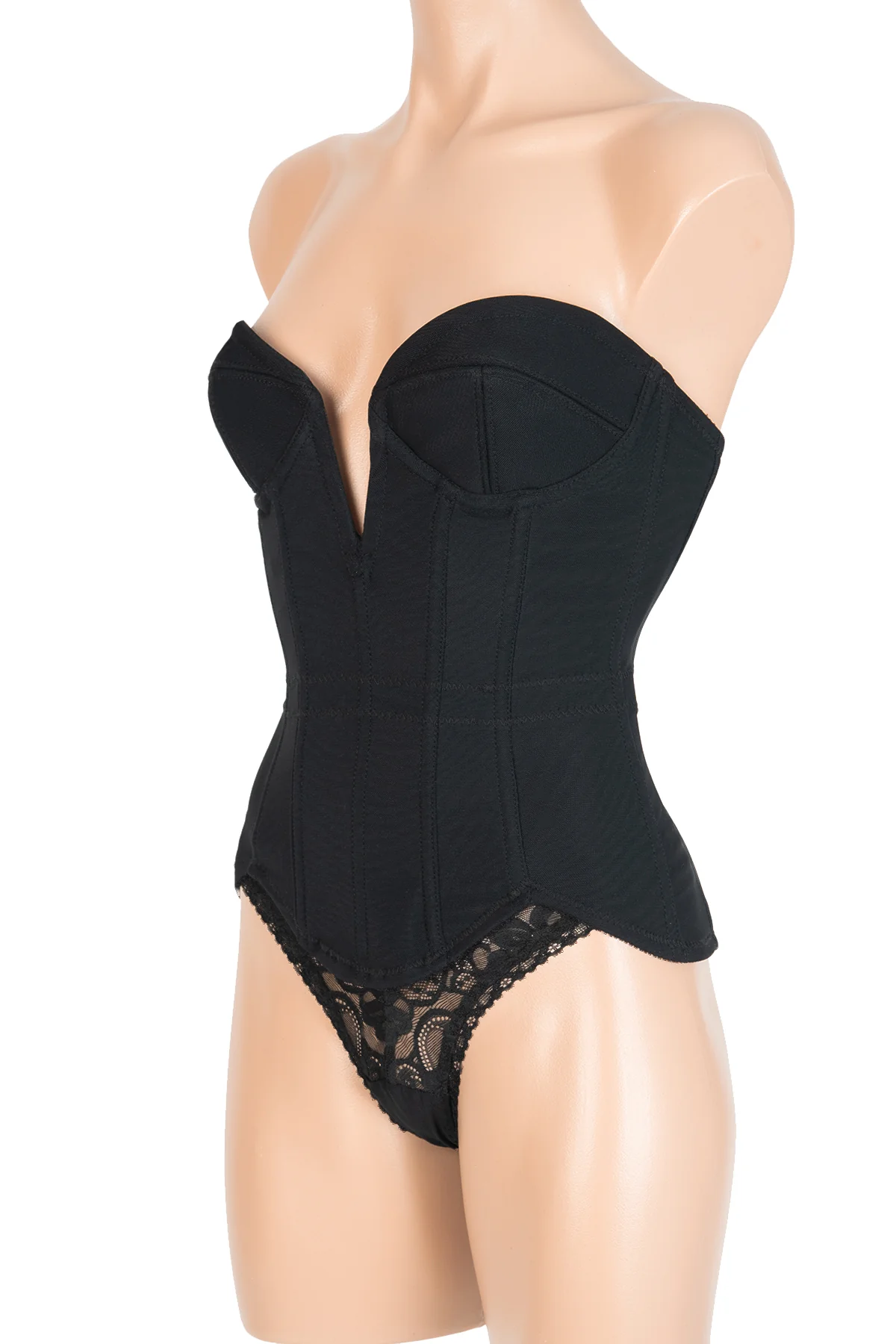 Naked Carousel Deep V Stretch Corset - Image 4