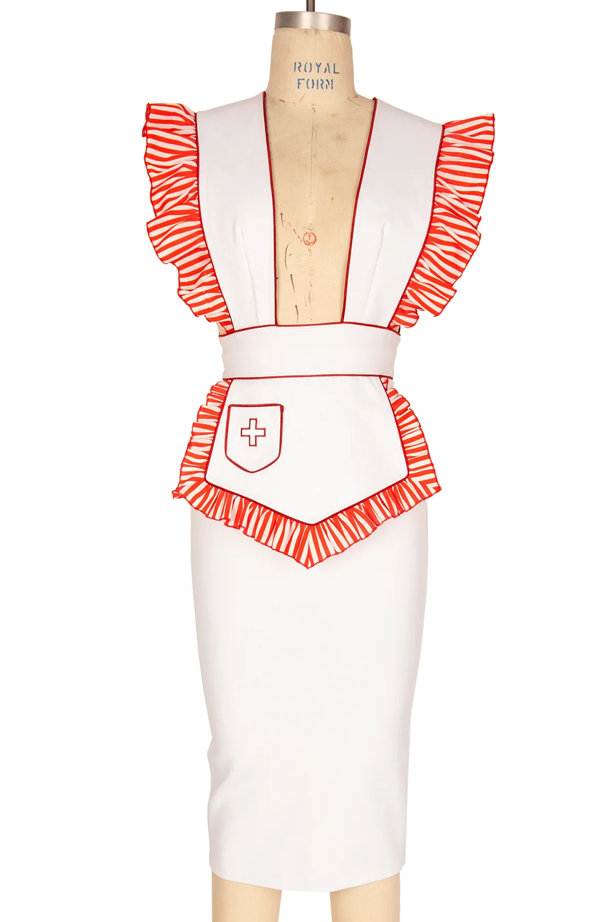 Angel of Mercy Pinafore Apron - Image 4