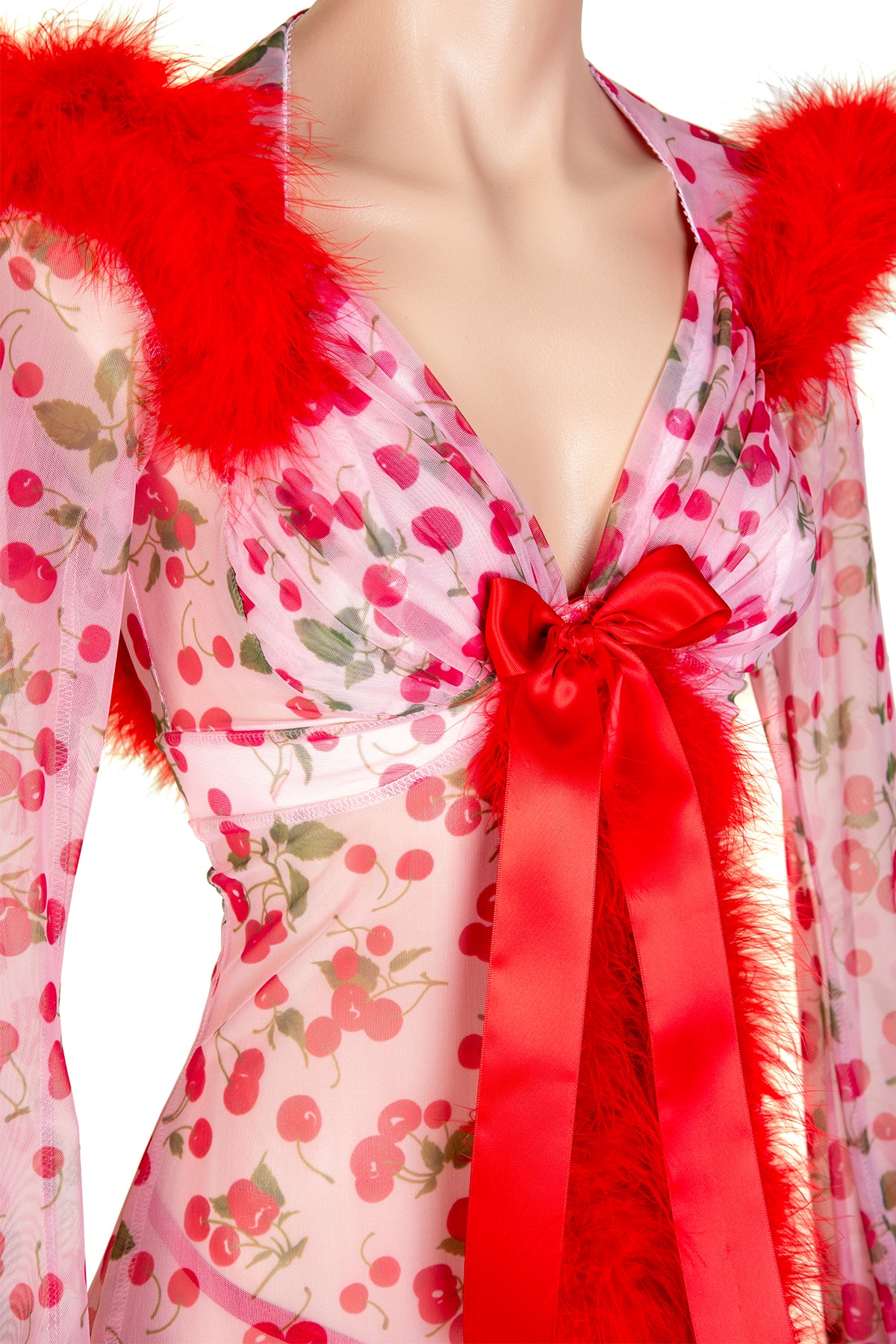 Sex Kitten Short Hoodie Robe - Image 3