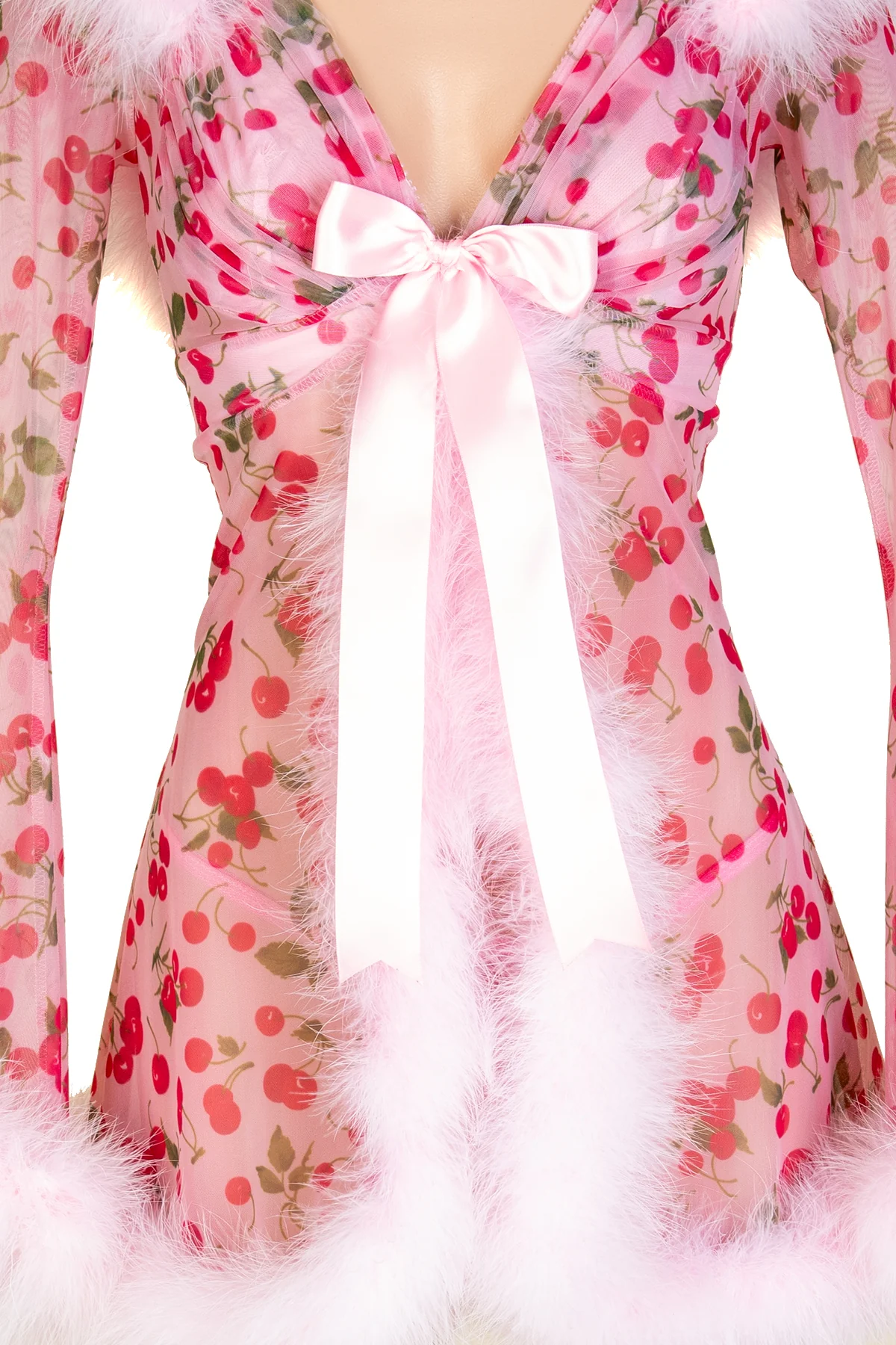 Sex Kitten Short Hoodie Robe - Image 5