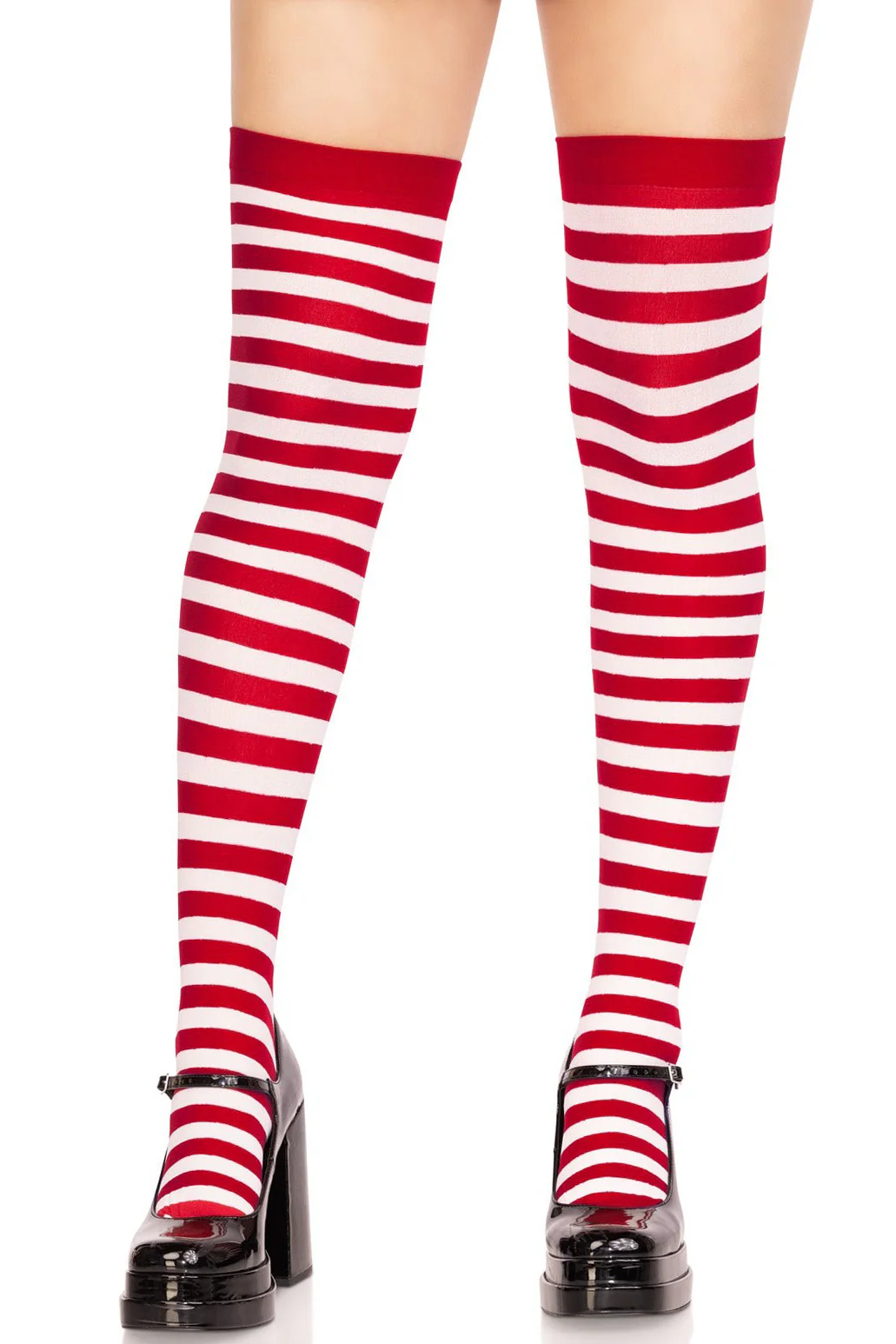 Striped Thigh Highs - Image 9