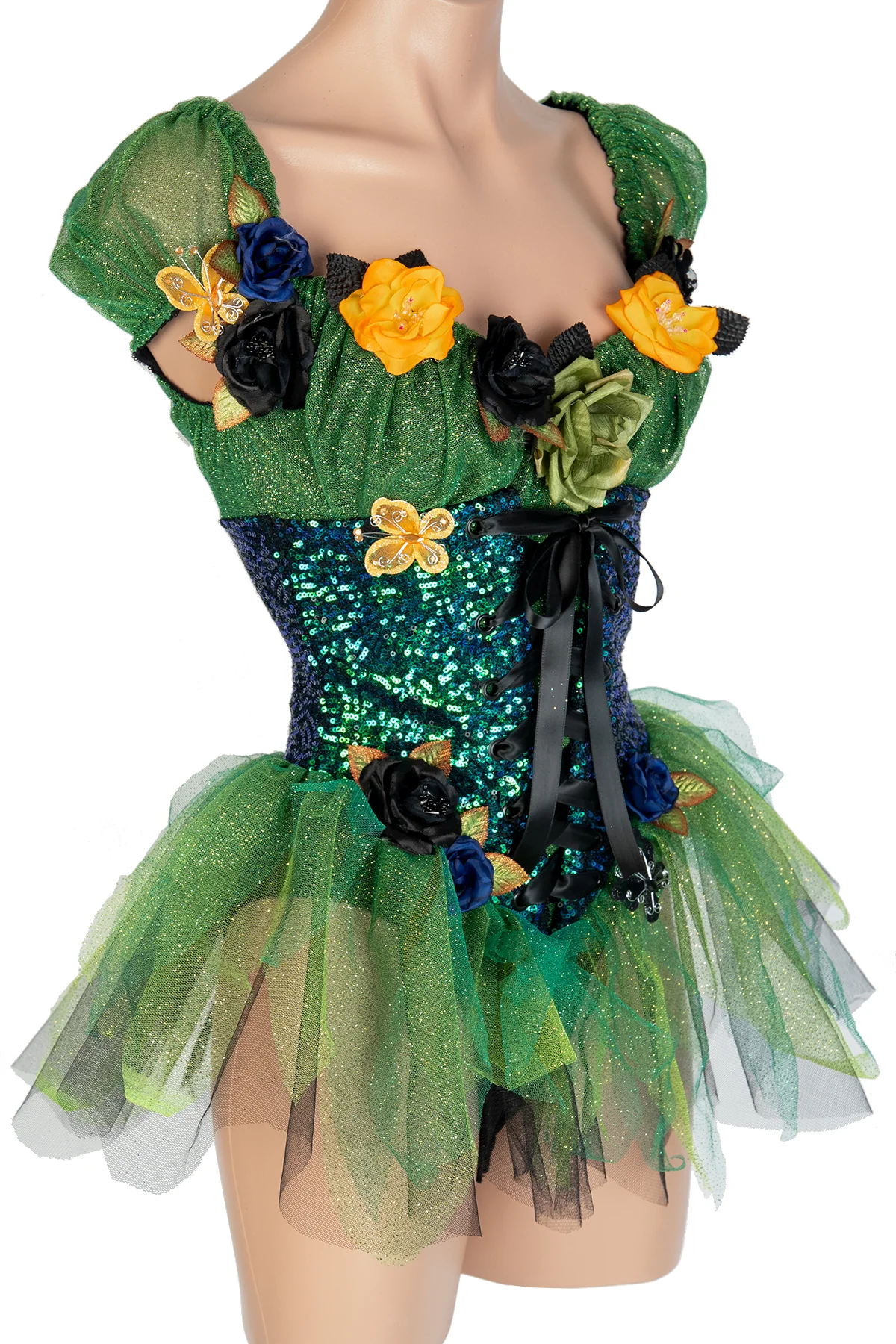 Titania Fairy Bodysuit with Tulle Skirt - Image 3