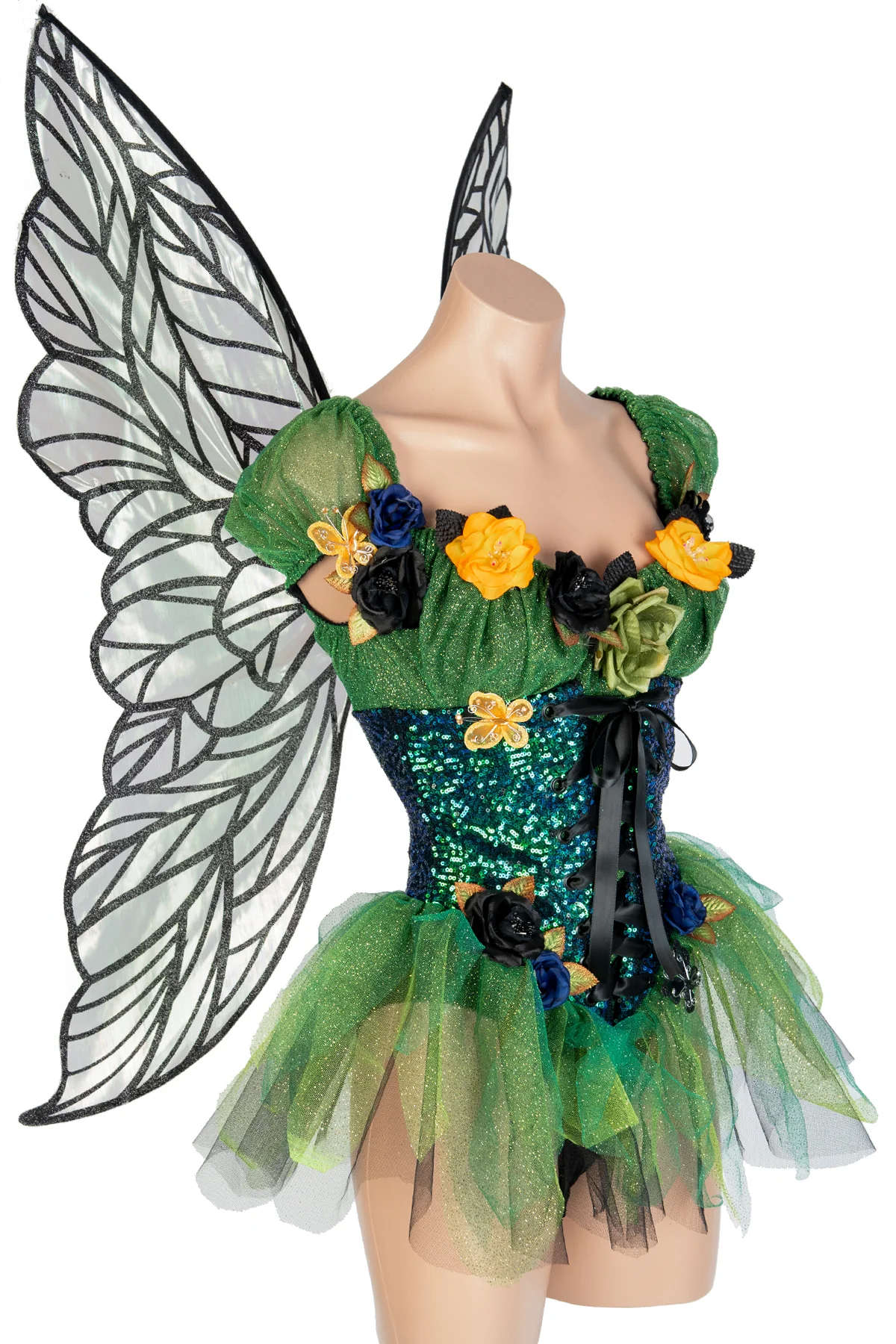 Titania Fairy Bodysuit with Tulle Skirt - Image 5